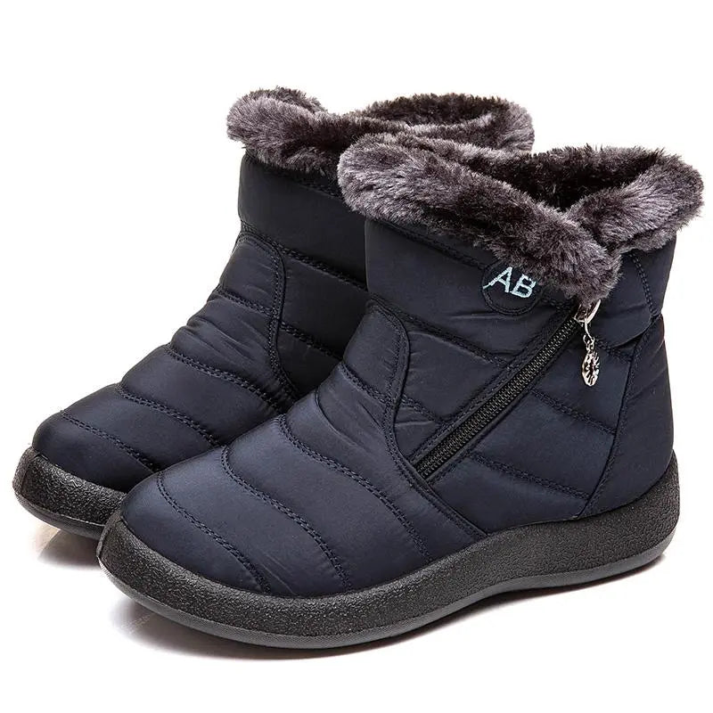 Insulated Women's Winter Snow Boots - Warm and Waterproof