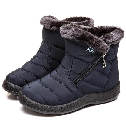 Insulated Women's Winter Snow Boots - Warm and Waterproof