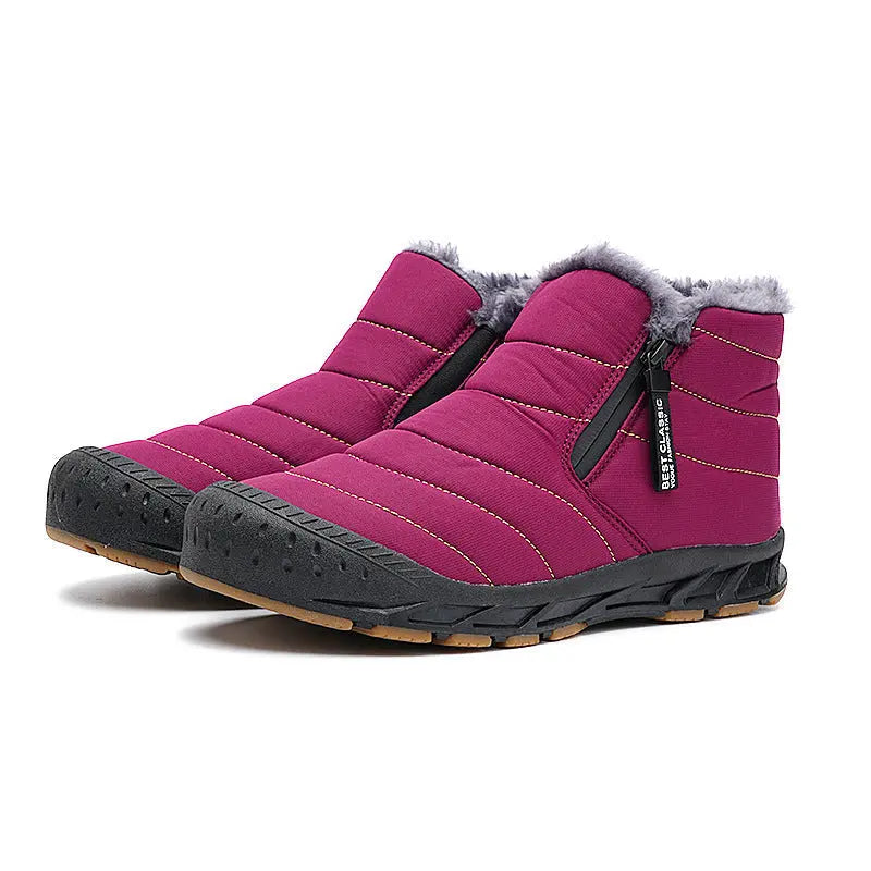 Insulated Warm Women's Snow Boots with Fur Lining - Nocini