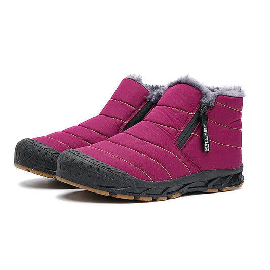 Insulated Warm Women's Snow Boots with Fur Lining - Nocini