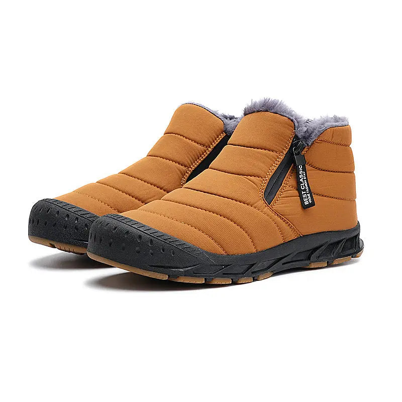 Insulated Warm Women's Snow Boots with Fur Lining
