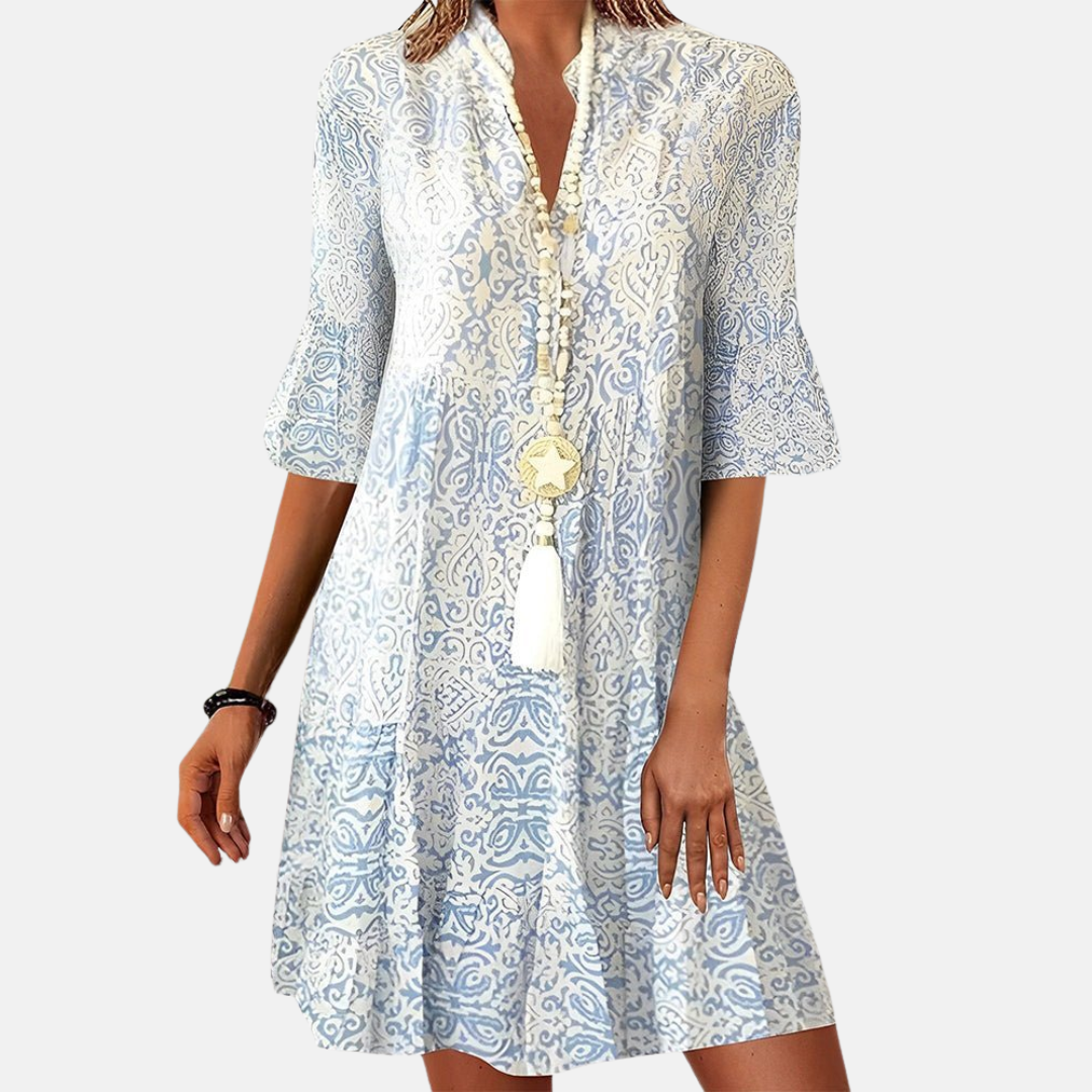 Ladies' Chic Mini Dress - Olytrend