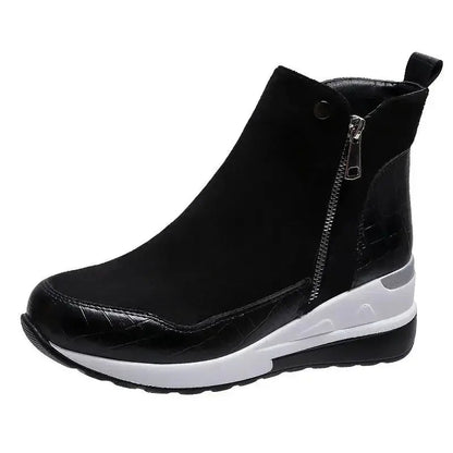 Stylish Women's Ankle Boots - Comfortable Heel Shoes