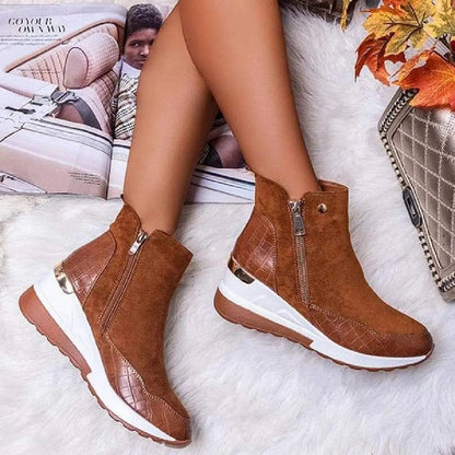Warm Insulated Women's Winter Ankle Boots