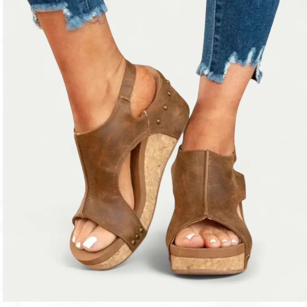 Women's Comfortable High Wedge Sandals