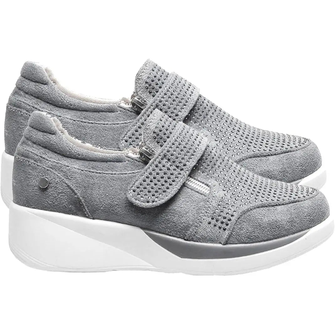 Women's Fashionable Slip On Sneakers - Nocini