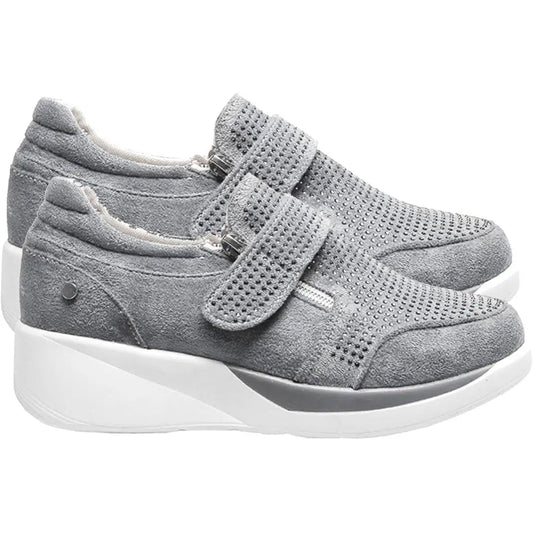 Women's Fashionable Slip On Sneakers - Nocini