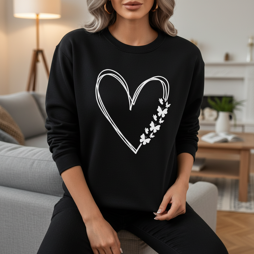 Cozy Ladies Crew Neck Sweater - Pexav
