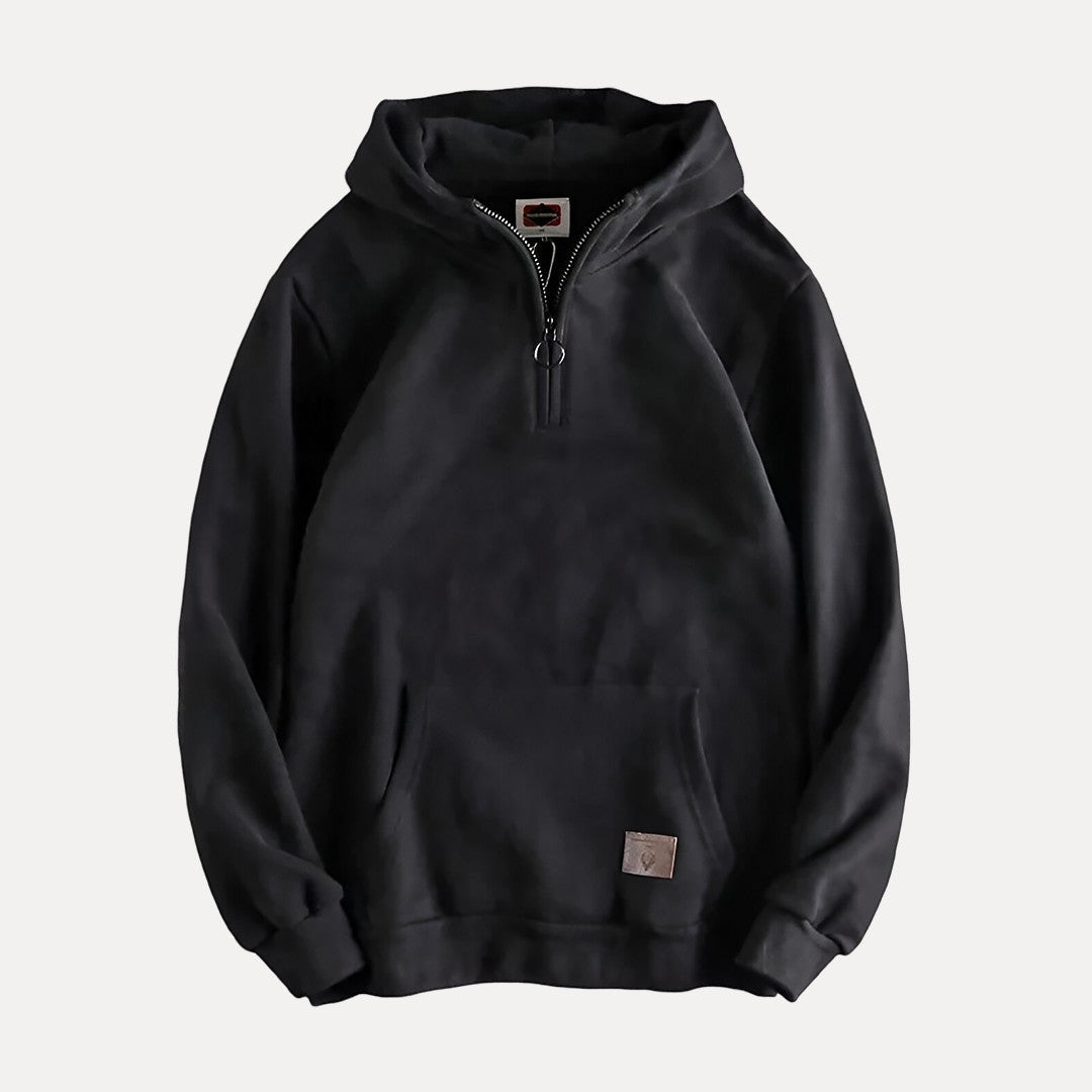 Simple Mens Pullover Hoodie with Pocket