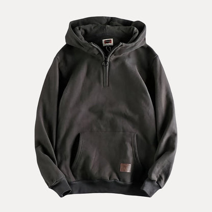 Simple Mens Pullover Hoodie with Pocket