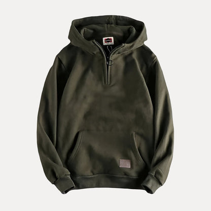 Simple Mens Pullover Hoodie with Pocket