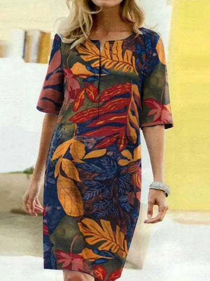 Stylish Women's Half Sleeve Dress - Nocini