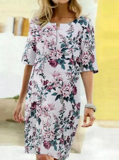 Stylish Women's Half Sleeve Dress
