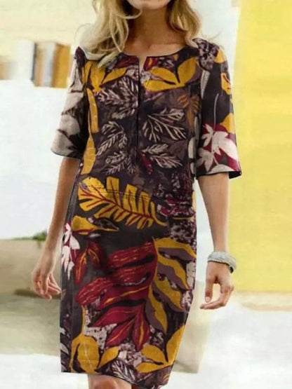 Stylish Women's Half Sleeve Dress