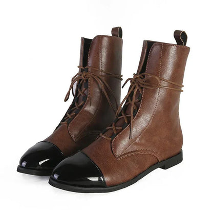 Retro Style Ankle Boots
