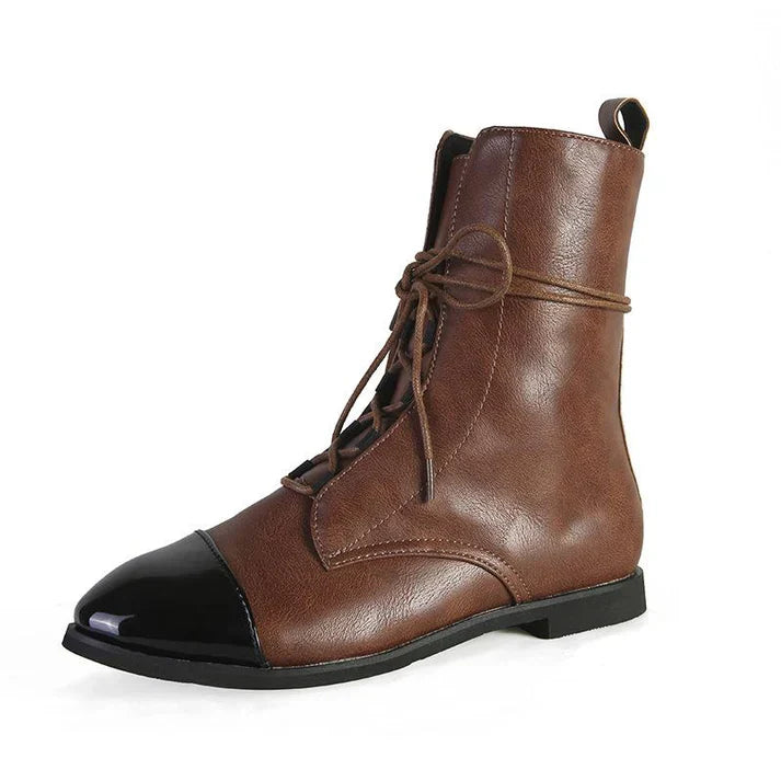 Retro Style Ankle Boots