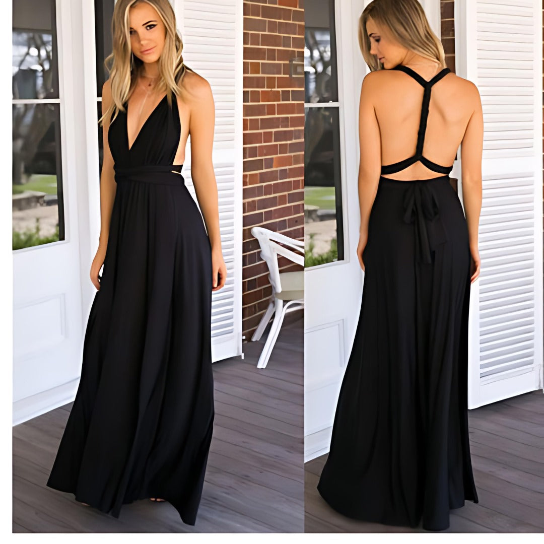 Luxurious Strapless Formal Gown for Women