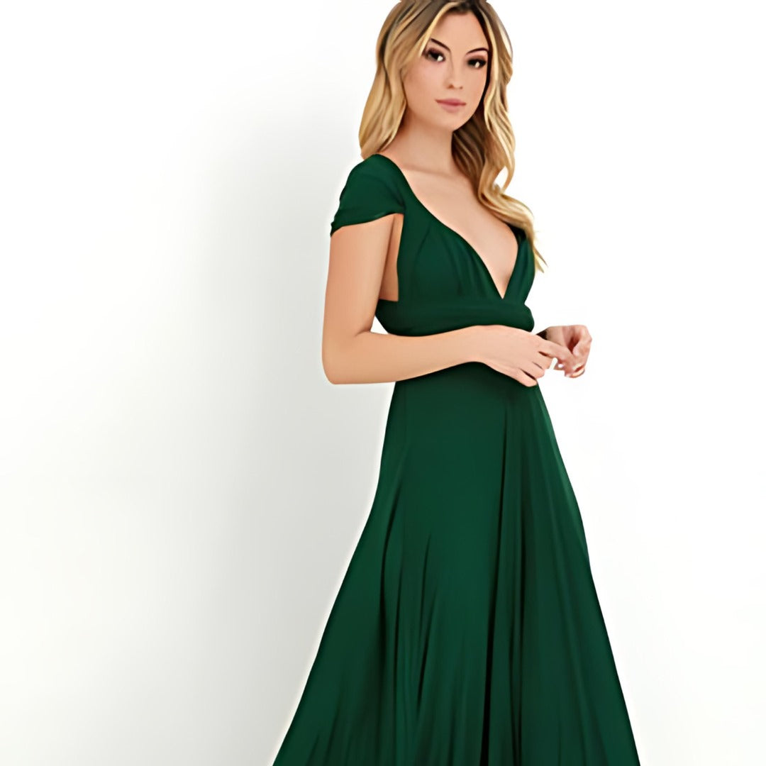 Luxurious Strapless Formal Gown for Women