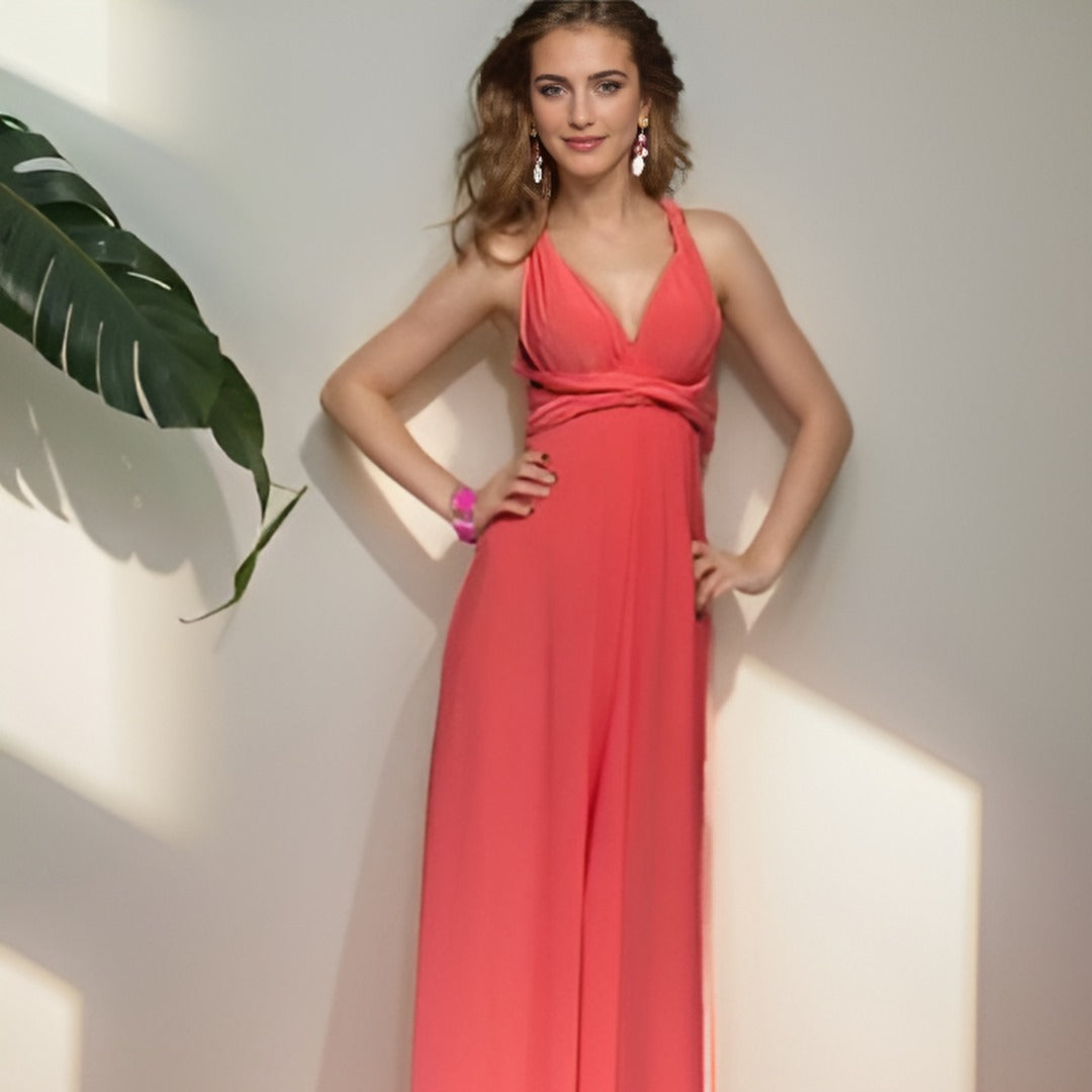 Luxurious Strapless Formal Gown for Women