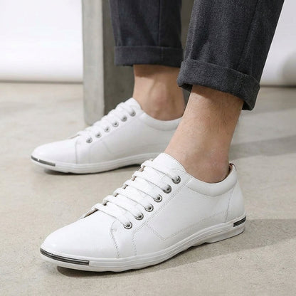 Classic Brown Low Top Shoe - Nocini