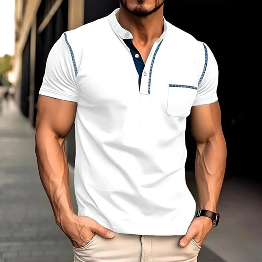 Classic Men's Short Sleeve Slim Fit T-Shirt