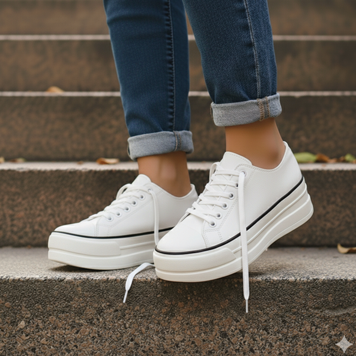 Thick Sole Platform Sneakers