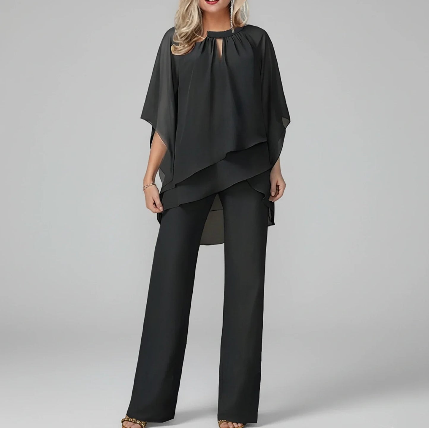 Comfortable Loose Fit Womens Pant Set