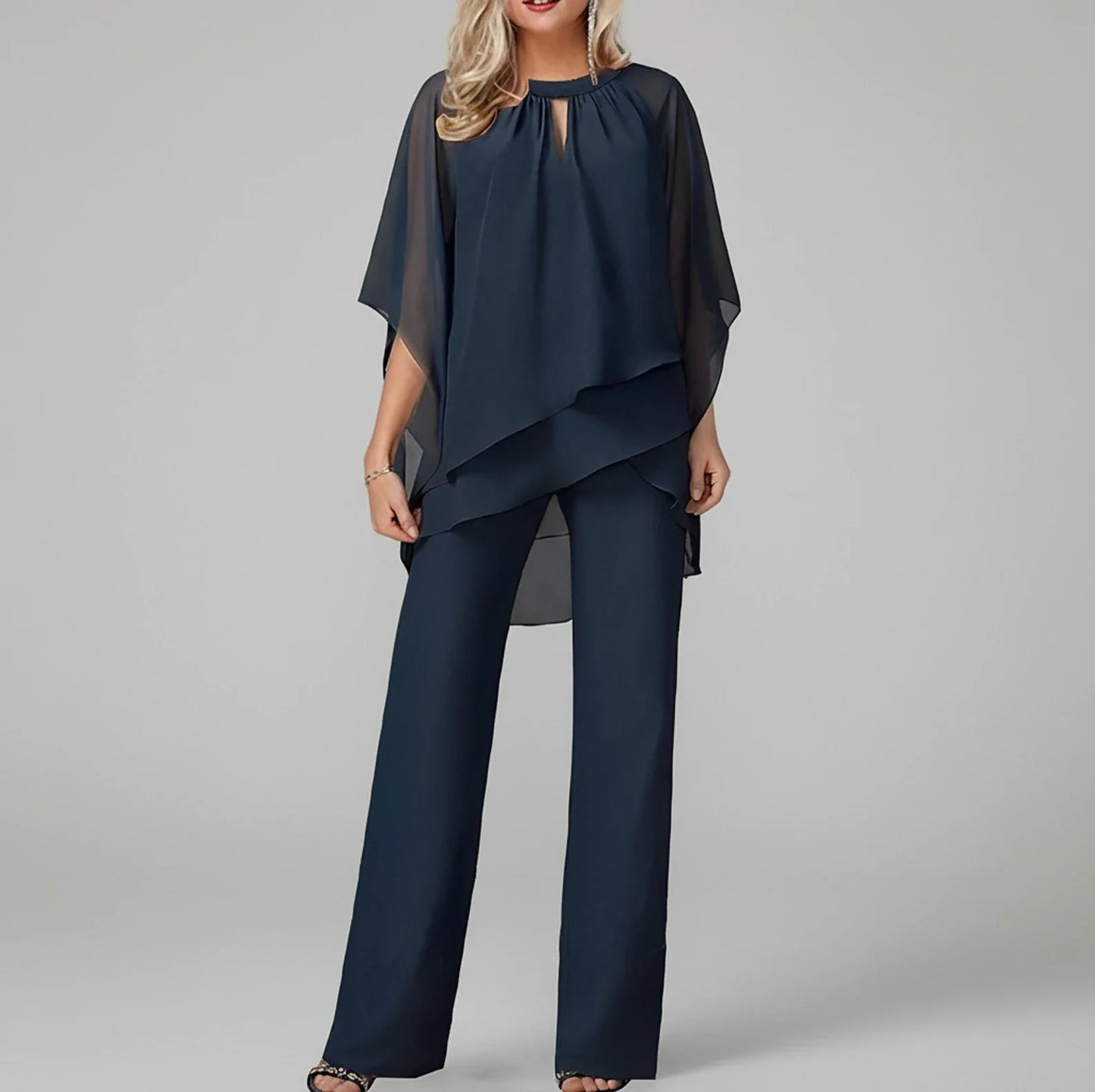 Comfortable Loose Fit Womens Pant Set