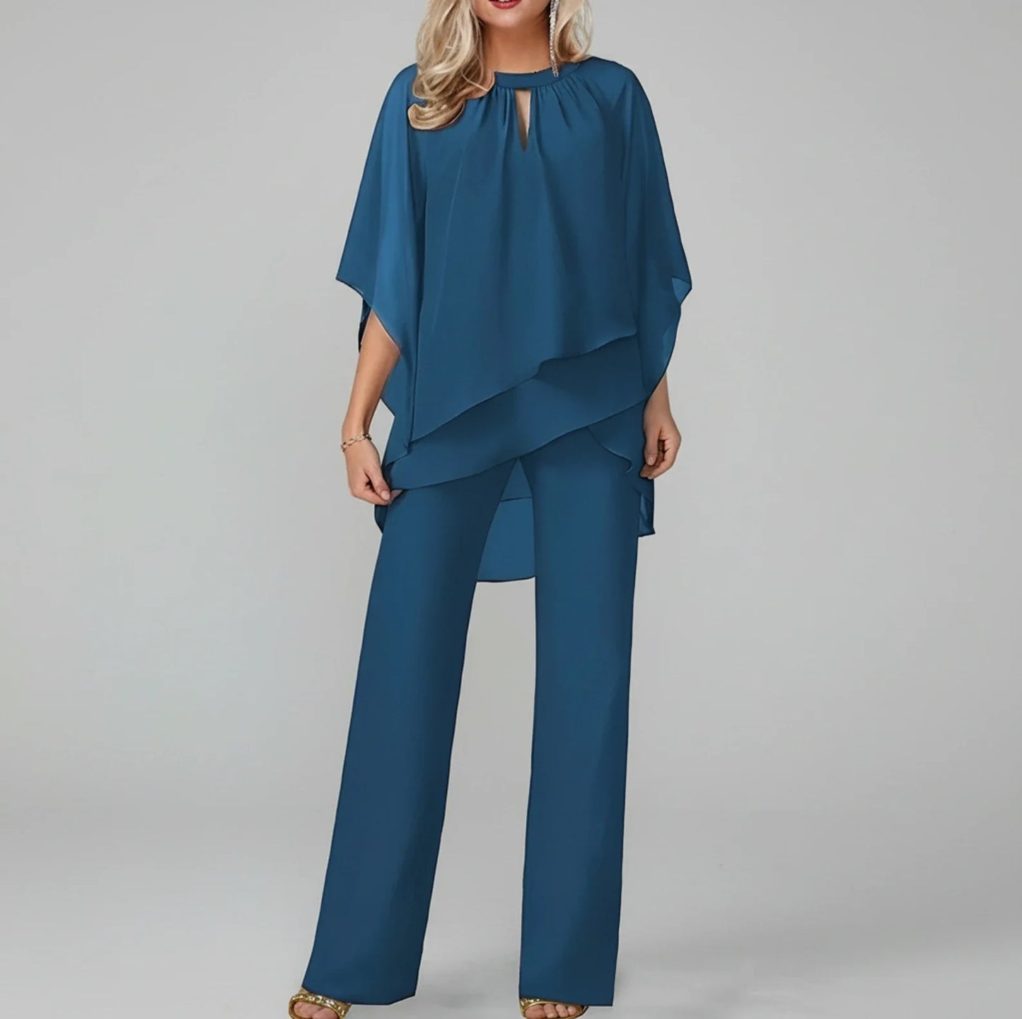 Comfortable Loose Fit Womens Pant Set