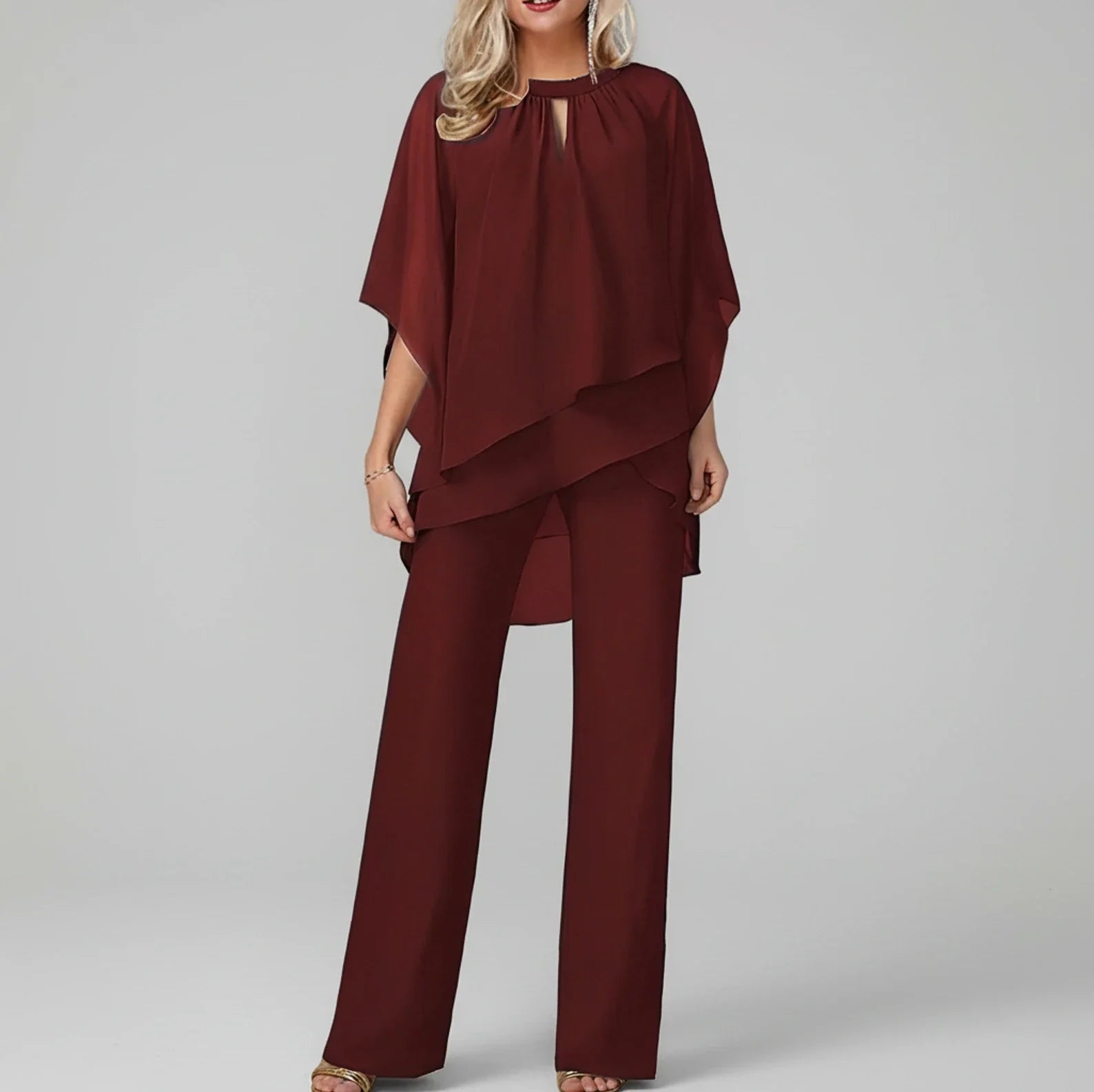 Comfortable Loose Fit Womens Pant Set - Olytrend
