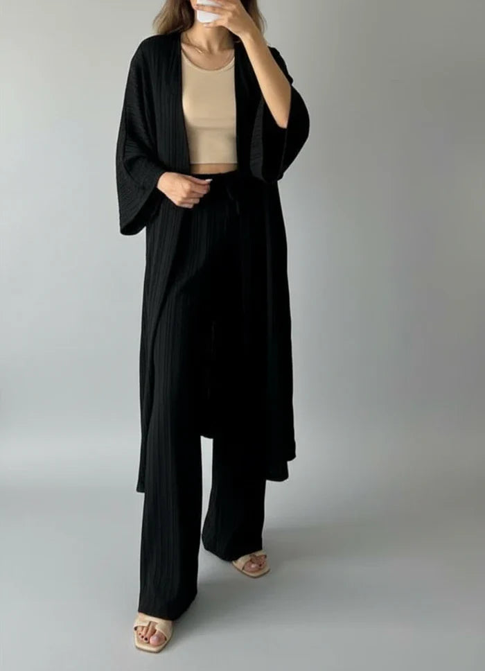 Comfortable Loose Fit 2 Piece Pants Set for Women