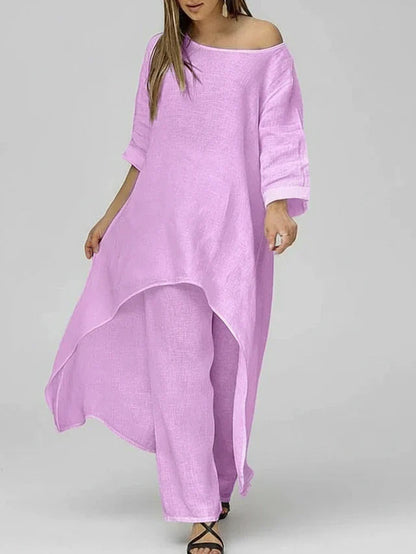Loose Fit 2 Piece Outfit for Ladies
