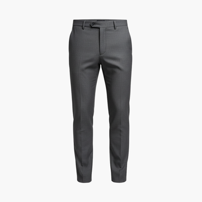 Slim Fit Men's Dress Pants with Adjustable Waist - Olytrend