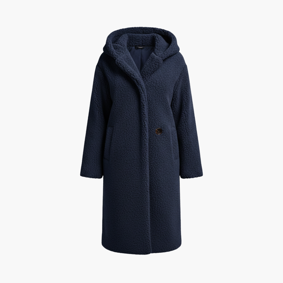 Ladies Waterproof Parka with Zip Fastening - Olytrend