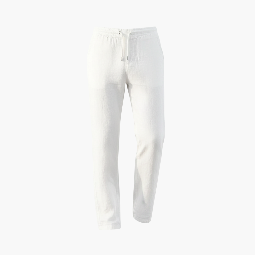 Lightweight Casual Straight Leg Mens Pants - Olytrend