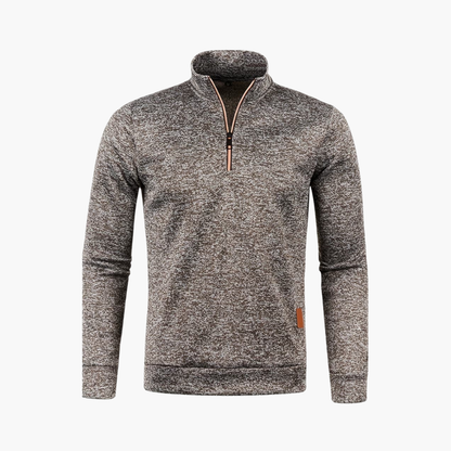 Men's Long Sleeve Half Zip Sweatshirt - Olytrend