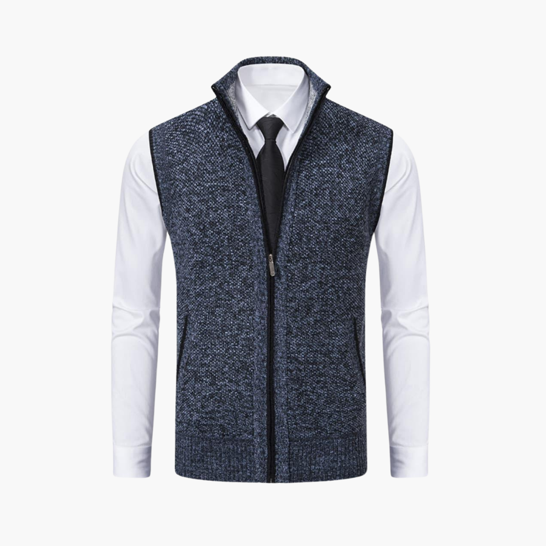 Men's Zipper Front Tank Vest - Olytrend