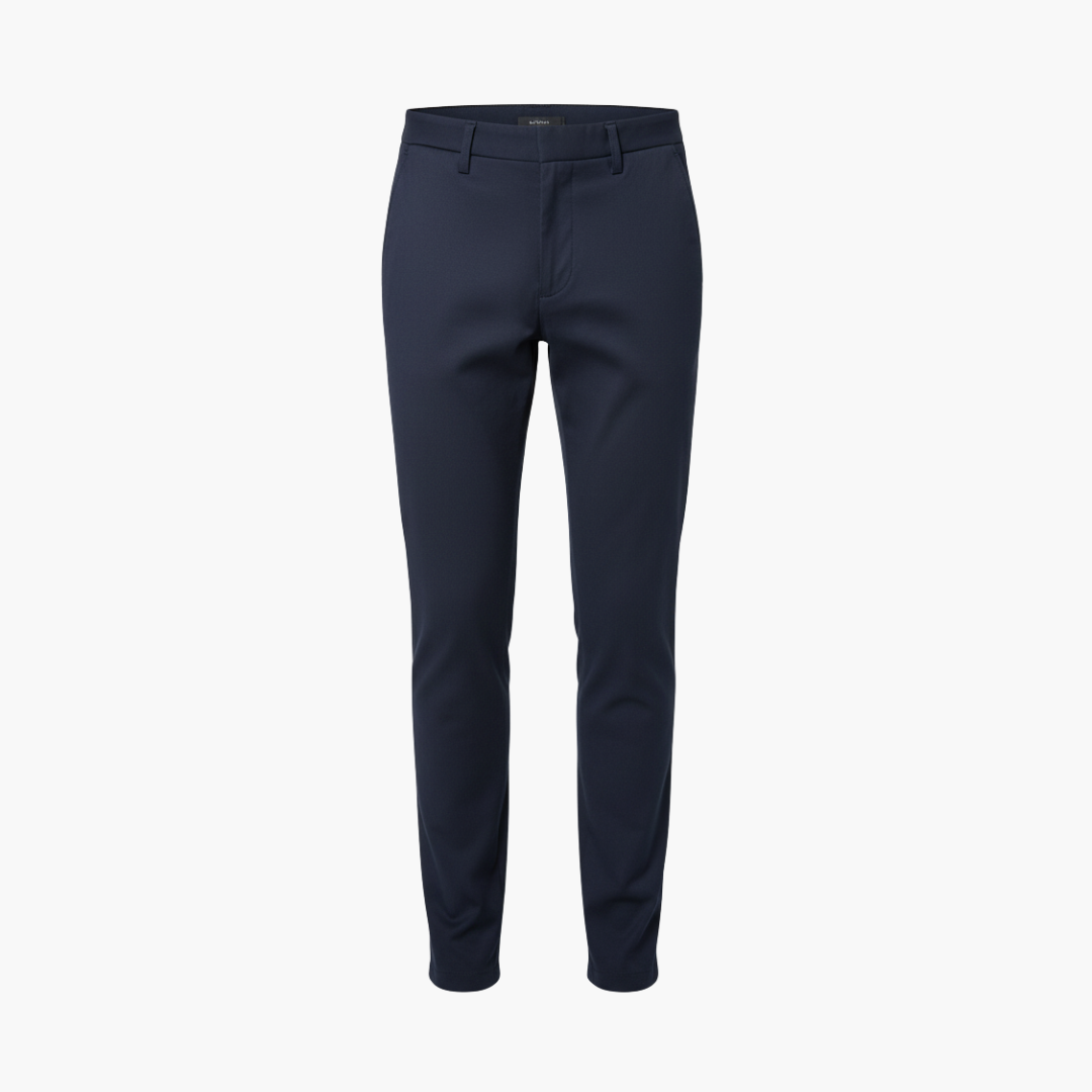 Comfortable Fit Slim Mens Chino Pants - Olytrend