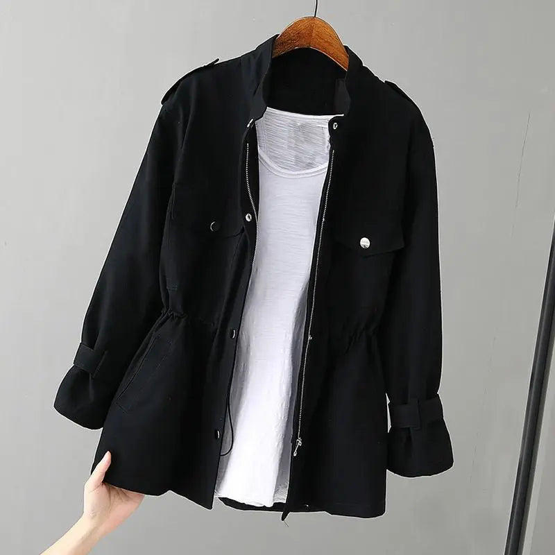 Waterproof Women's Coat with Slimming Fit - Nocini