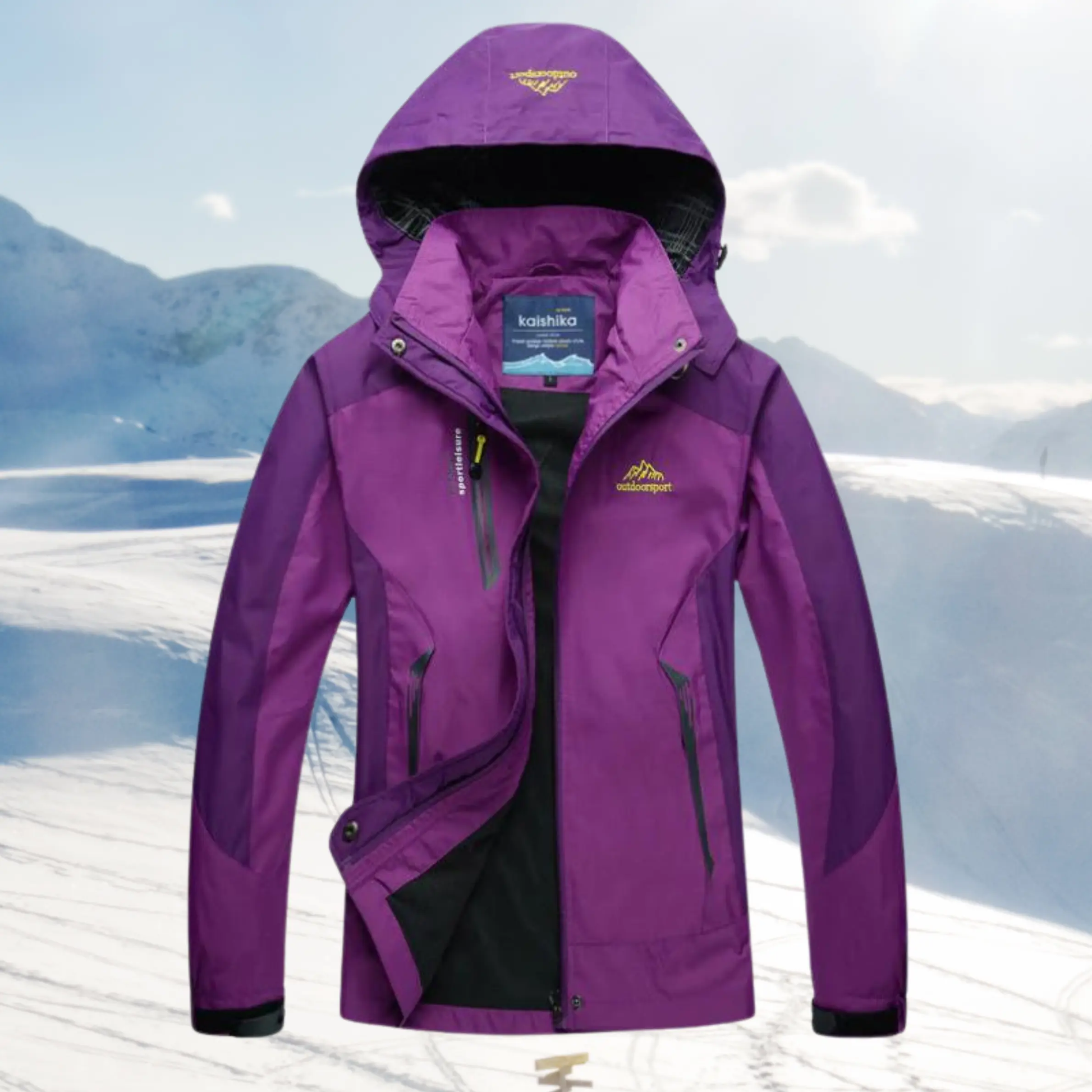 Waterproof Women's Outdoor Coat - Warm & Functional - Nocini