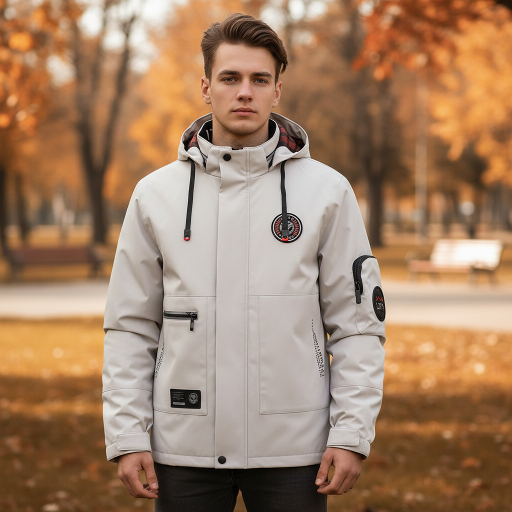 Waterproof and Breathable Outdoor Jacket - Pexav