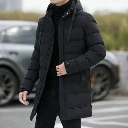 Warm Waterproof Long Down Parka - Olytrend