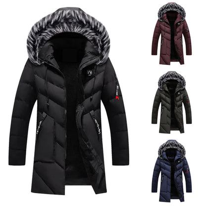 Men's Waterproof Insulated Hooded Winter Parka Coat - Nocini