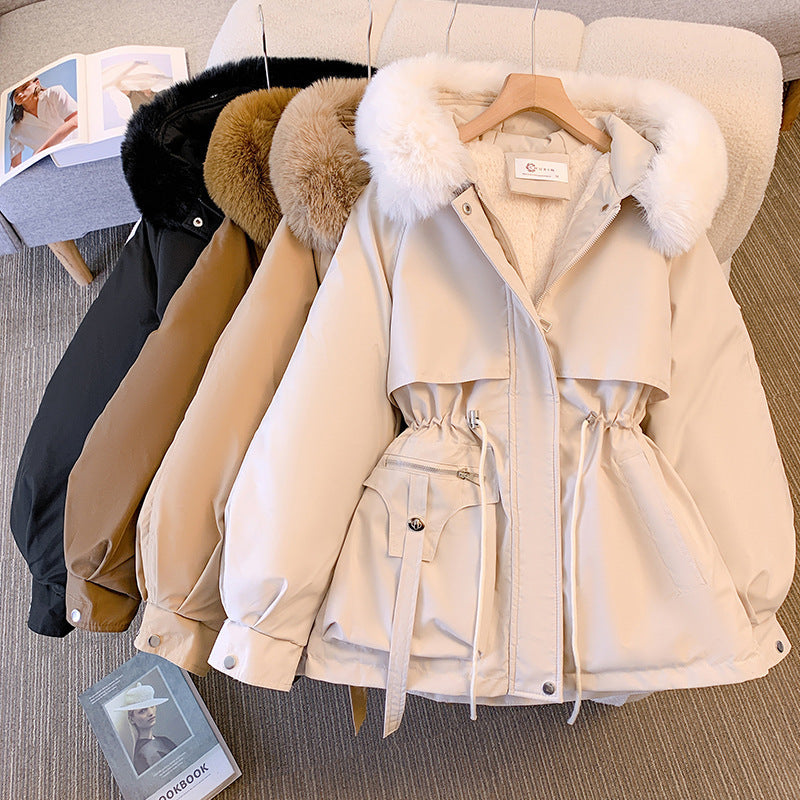 Premium Faux Fur Lined Winter Parka Coat - Olytrend