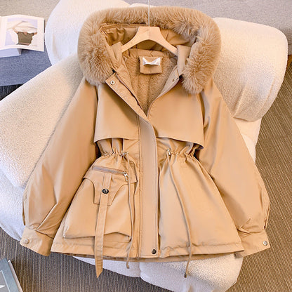 Premium Faux Fur Lined Winter Parka Coat