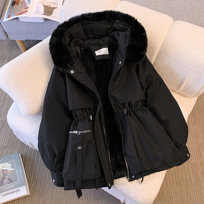 Premium Faux Fur Lined Winter Parka Coat