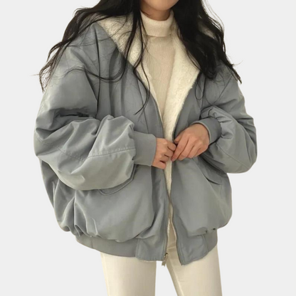 Classic Warm Women's Parka Coat - Nocini