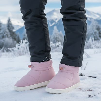Warm Waterproof Ankle Boots for Women - Pexav