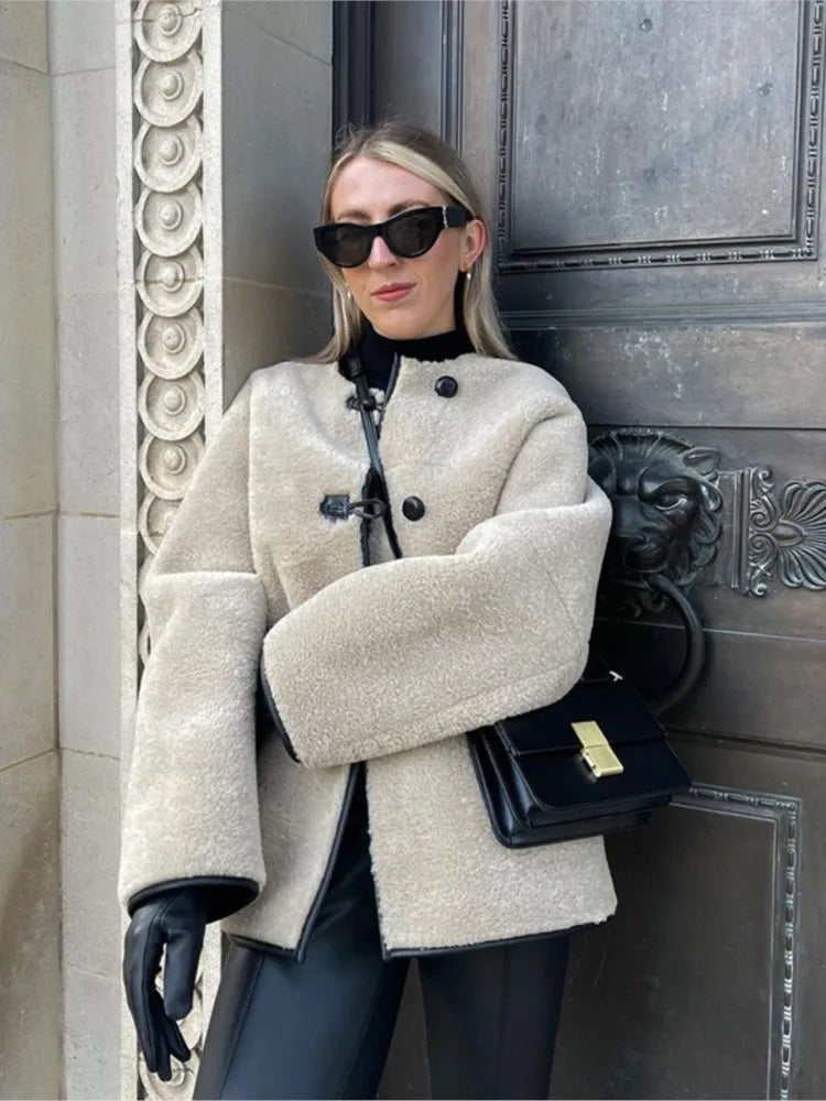 Luxurious Faux Fur Coat for Women - Long and Cozy