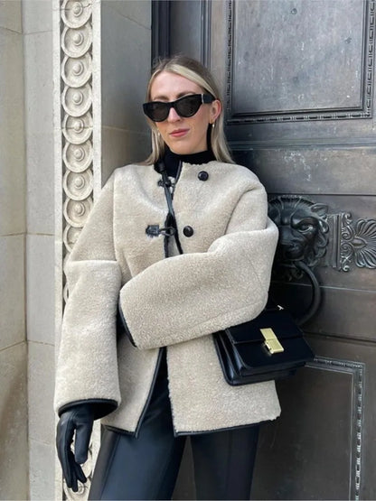 Luxurious Faux Fur Coat for Women - Long and Cozy